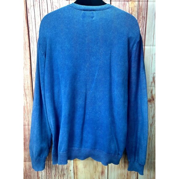 Lucky Brand Mens Washed & Worn Edition V-Neck Sweater XXL Lightweight - Picture 2 of 5